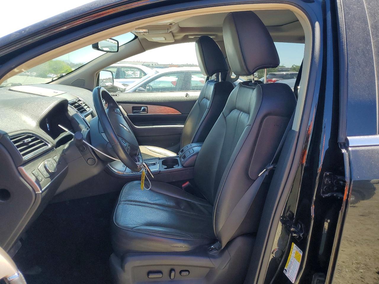 2011 Lincoln Mkx Черный vin: 2LMDJ8JK4BBJ12234