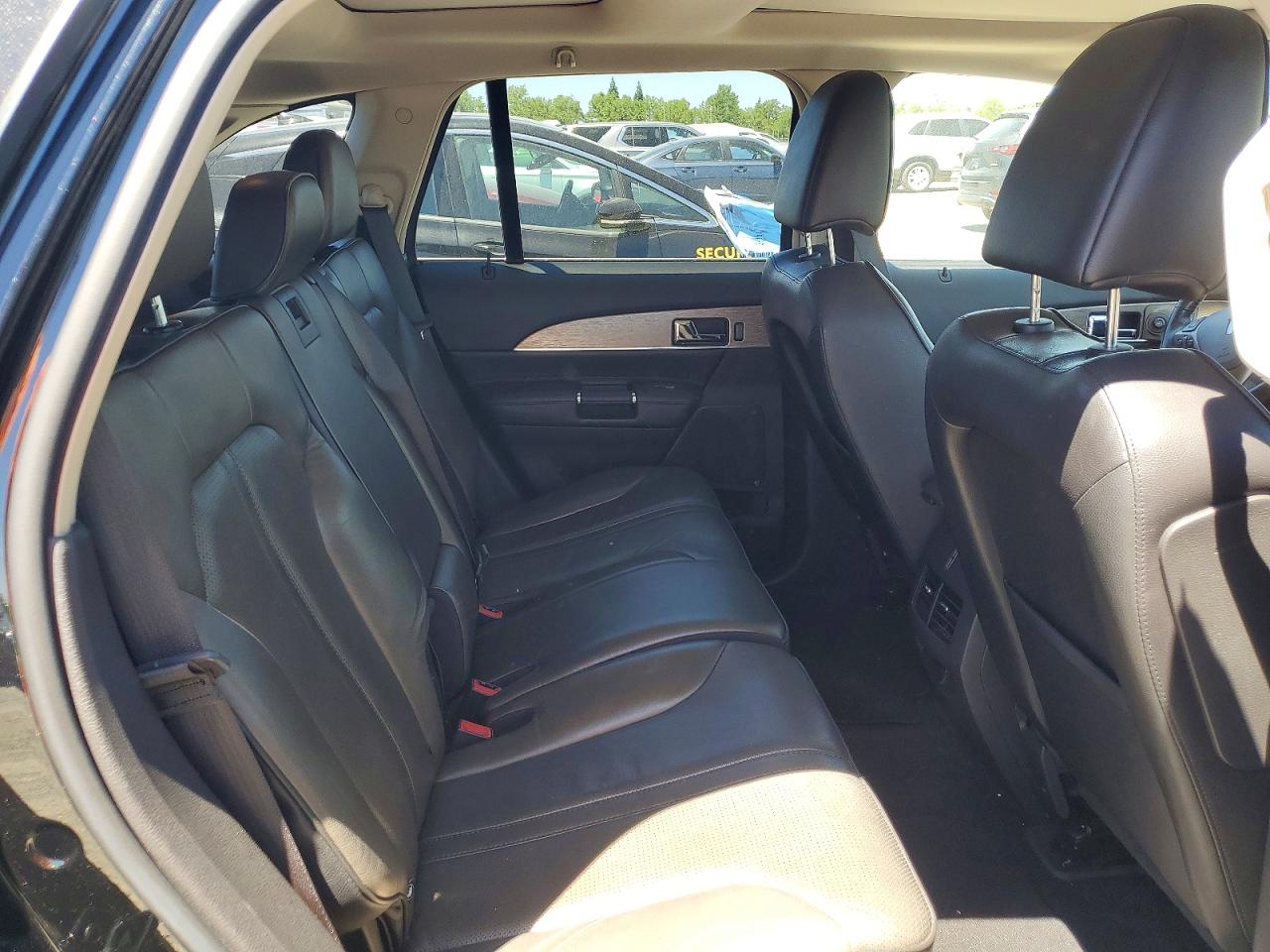2011 Lincoln Mkx Черный vin: 2LMDJ8JK4BBJ12234