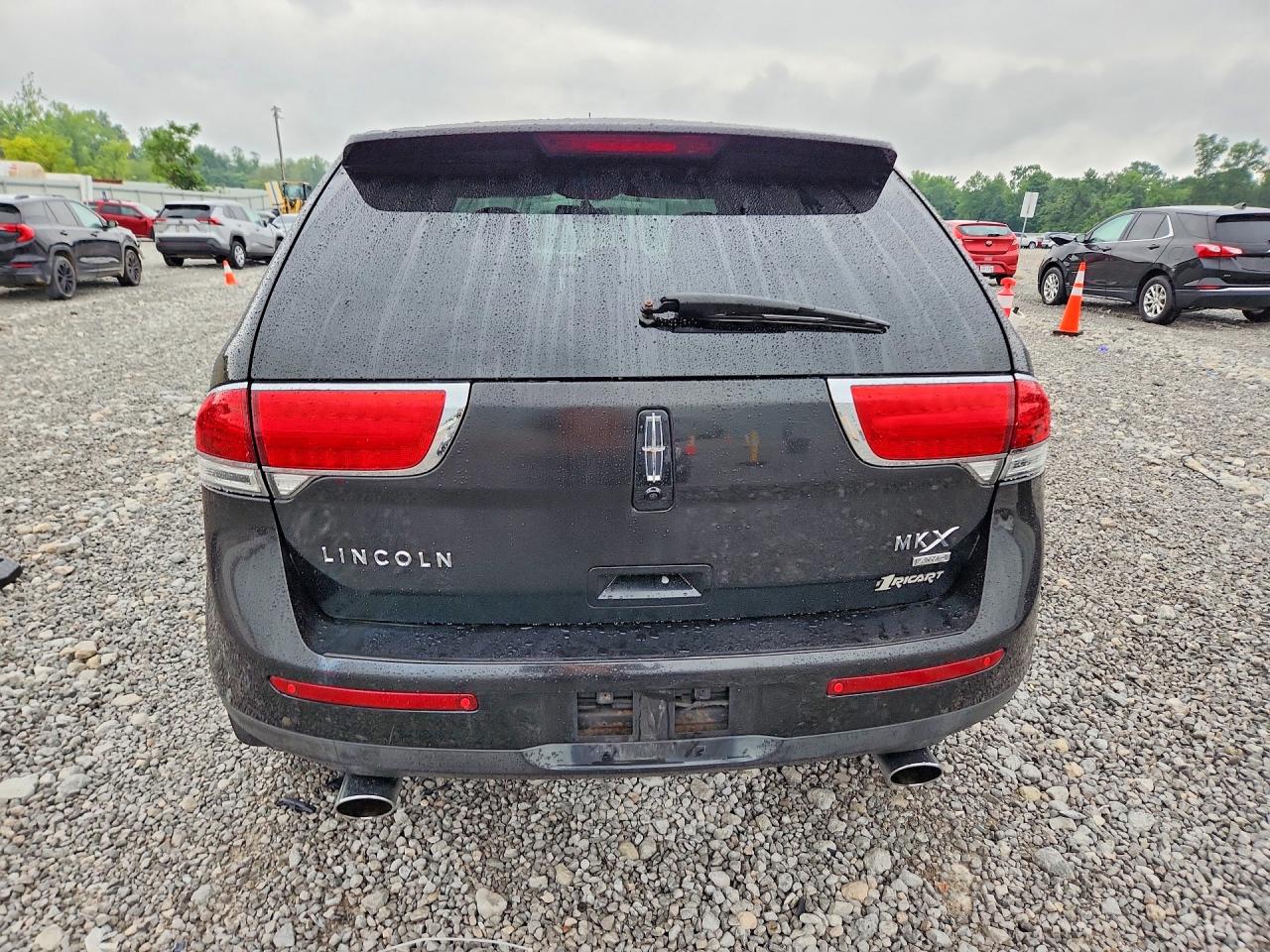 2011 Lincoln Mkx Black vin: 2LMDJ8JK4BBJ13075