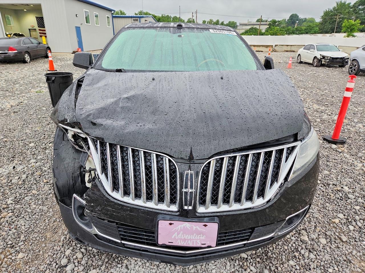 2011 Lincoln Mkx Black vin: 2LMDJ8JK4BBJ13075