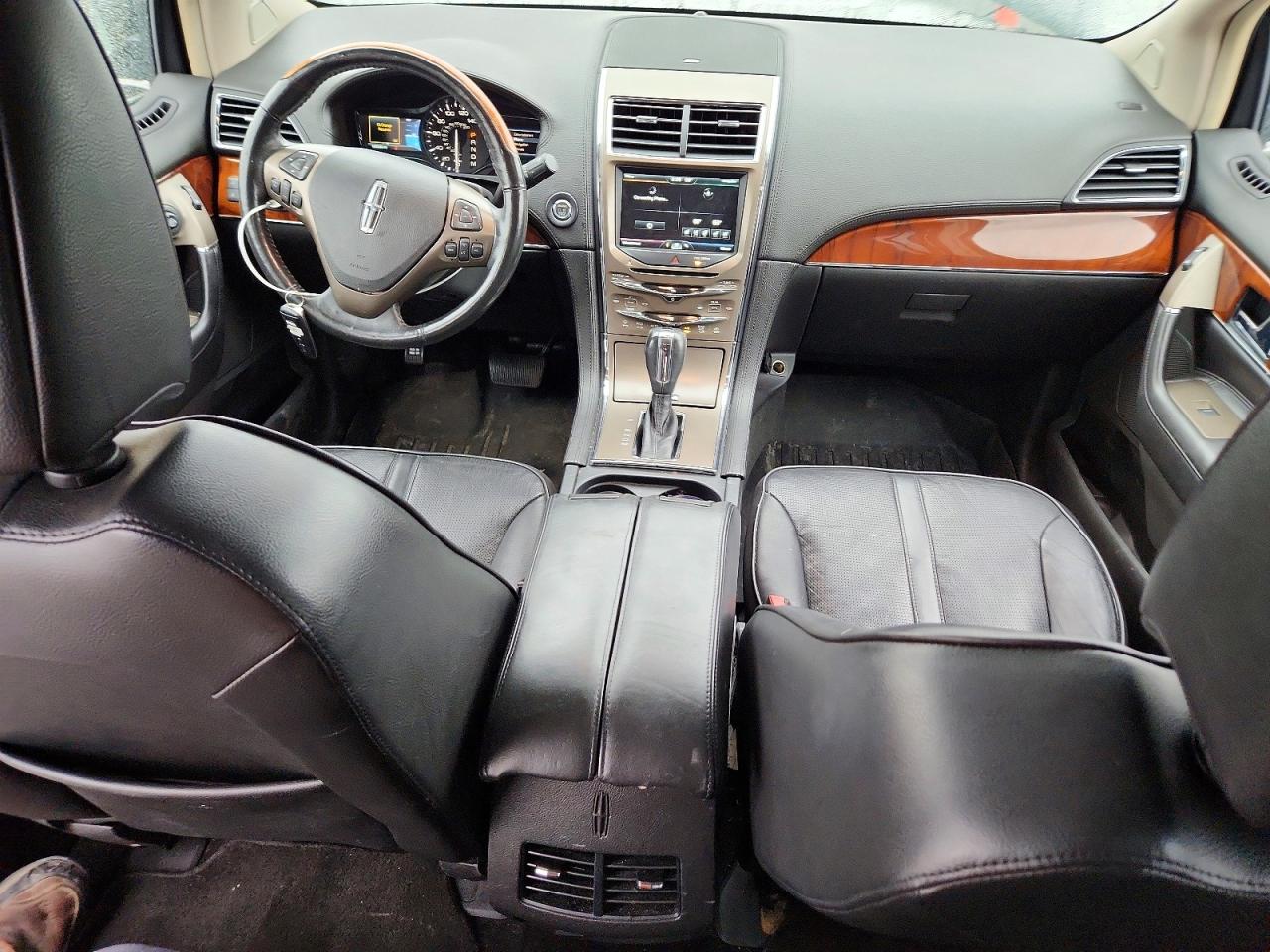 2011 Lincoln Mkx Black vin: 2LMDJ8JK4BBJ13075