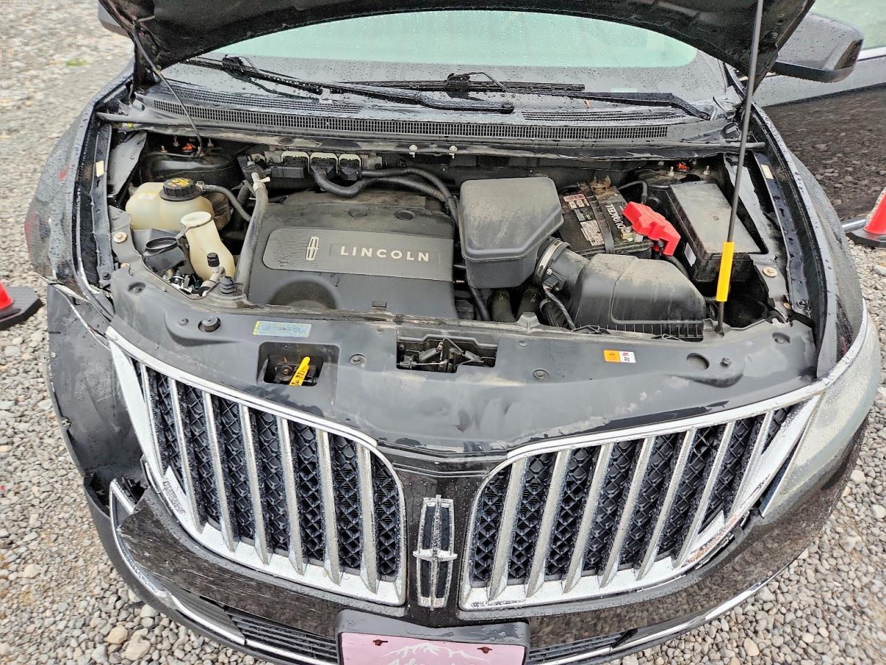2011 Lincoln Mkx Black vin: 2LMDJ8JK4BBJ13075