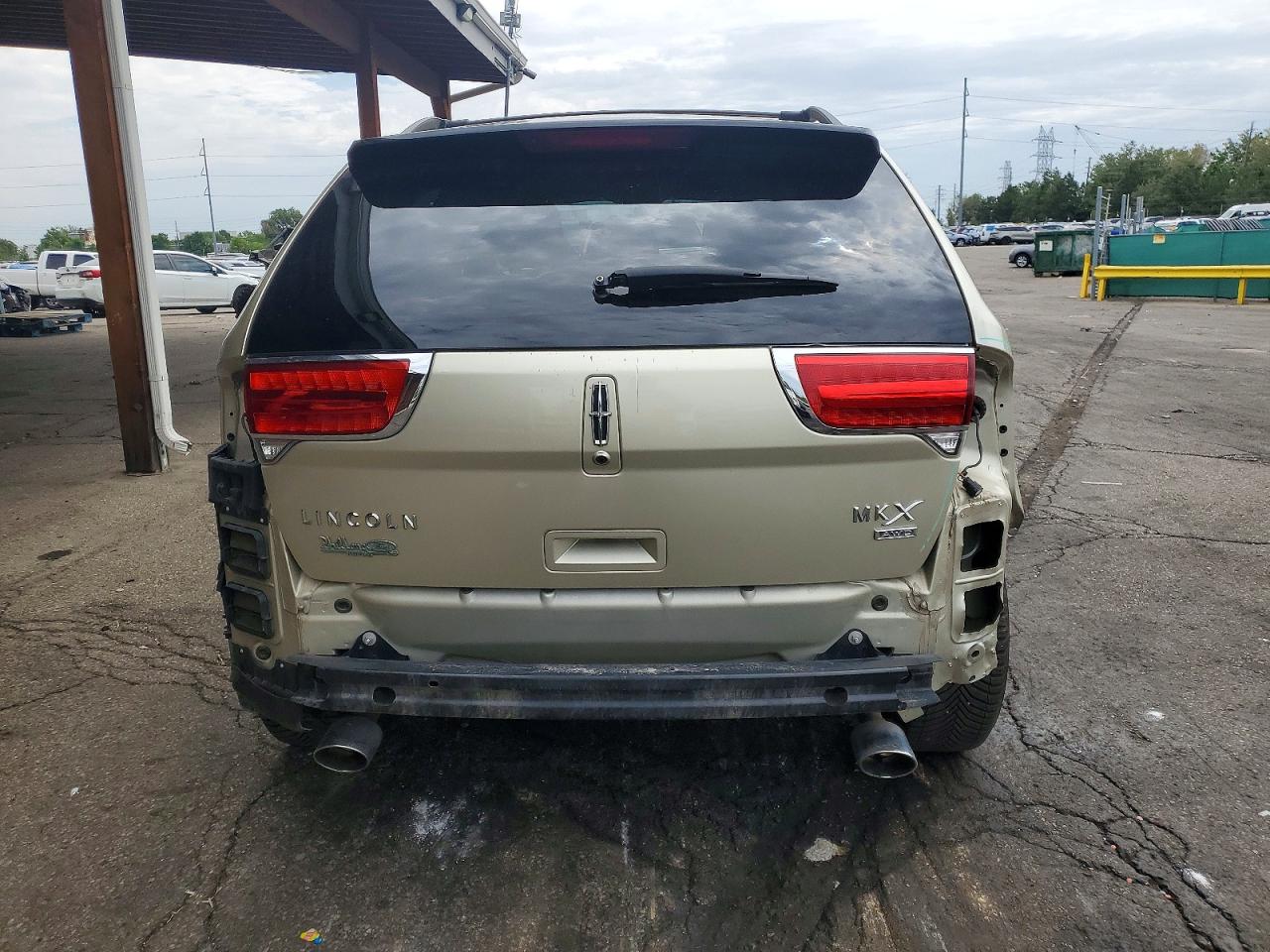 2011 Lincoln Mkx Beige vin: 2LMDJ8JK4BBJ14453