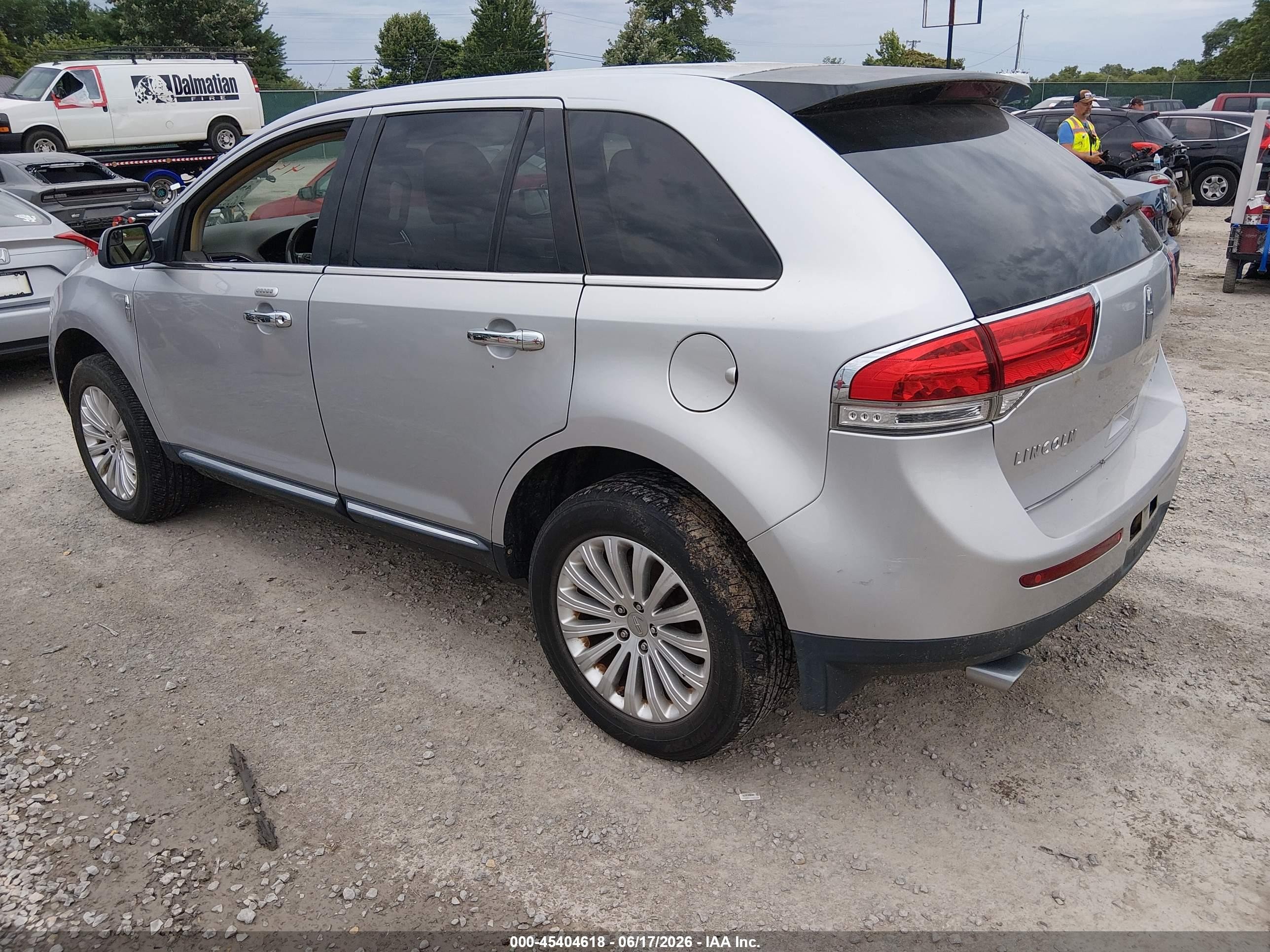 2011 Lincoln Mkx   Gray vin: 2LMDJ8JK4BBJ27574
