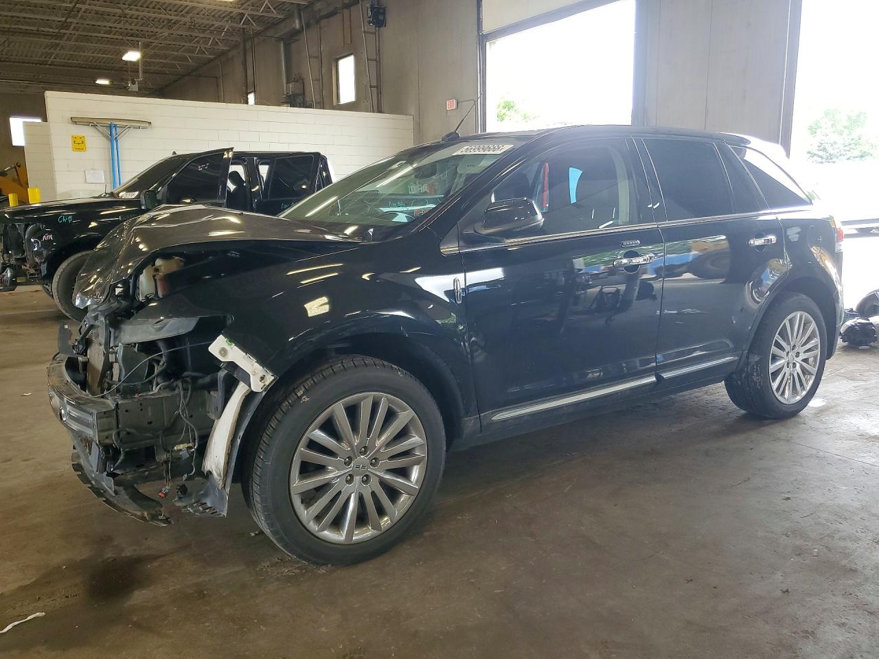 2013 Lincoln Mkx Черный vin: 2LMDJ8JK4DBL00318