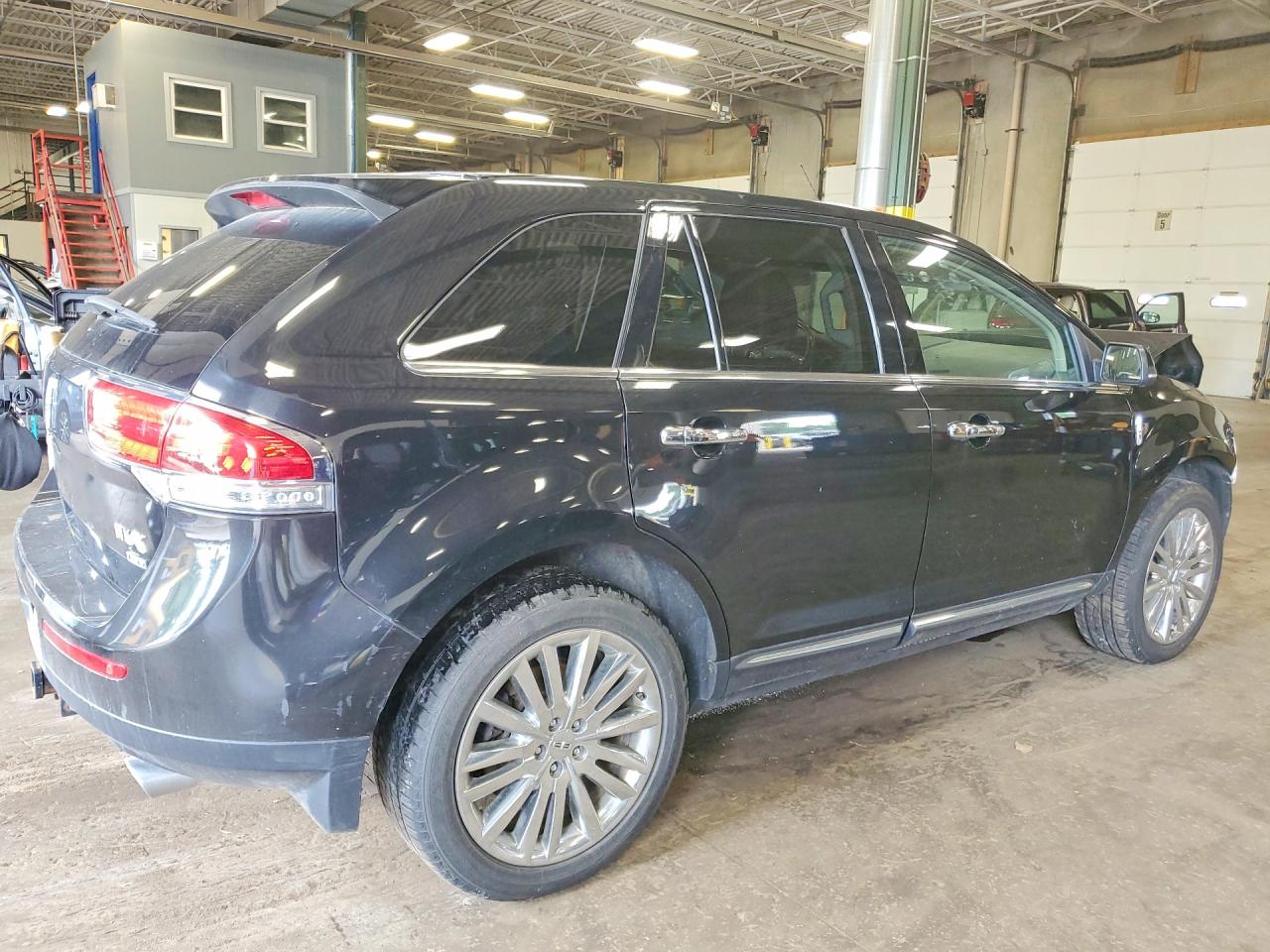 2013 Lincoln Mkx Черный vin: 2LMDJ8JK4DBL00318