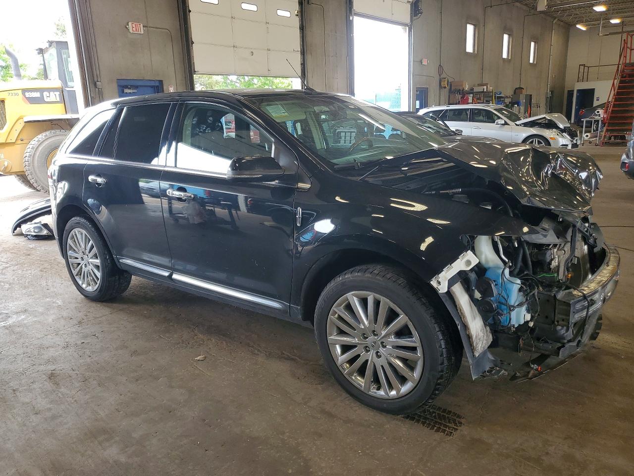 2013 Lincoln Mkx Черный vin: 2LMDJ8JK4DBL00318