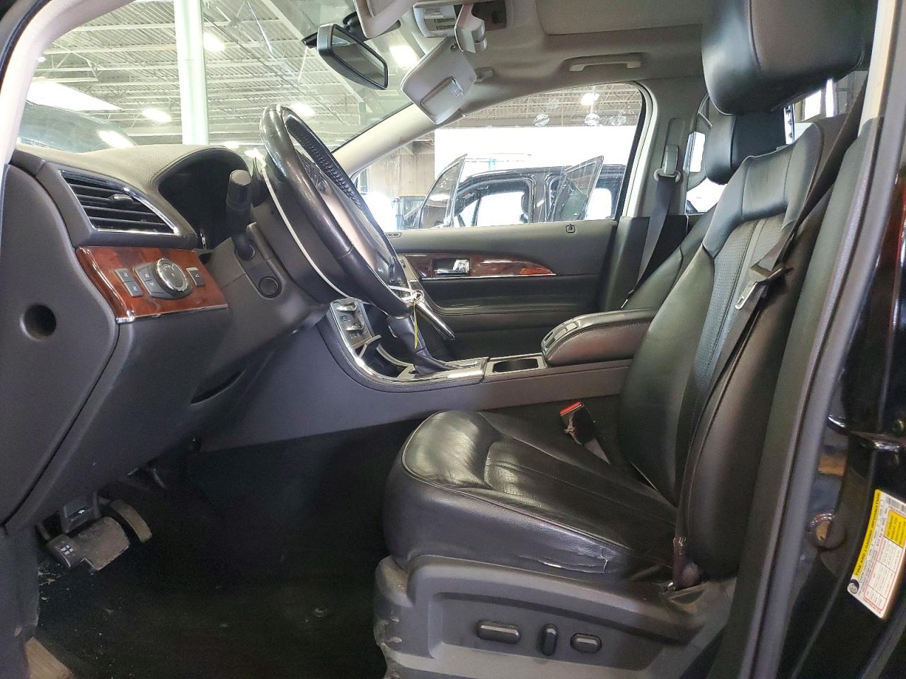 2013 Lincoln Mkx Черный vin: 2LMDJ8JK4DBL00318