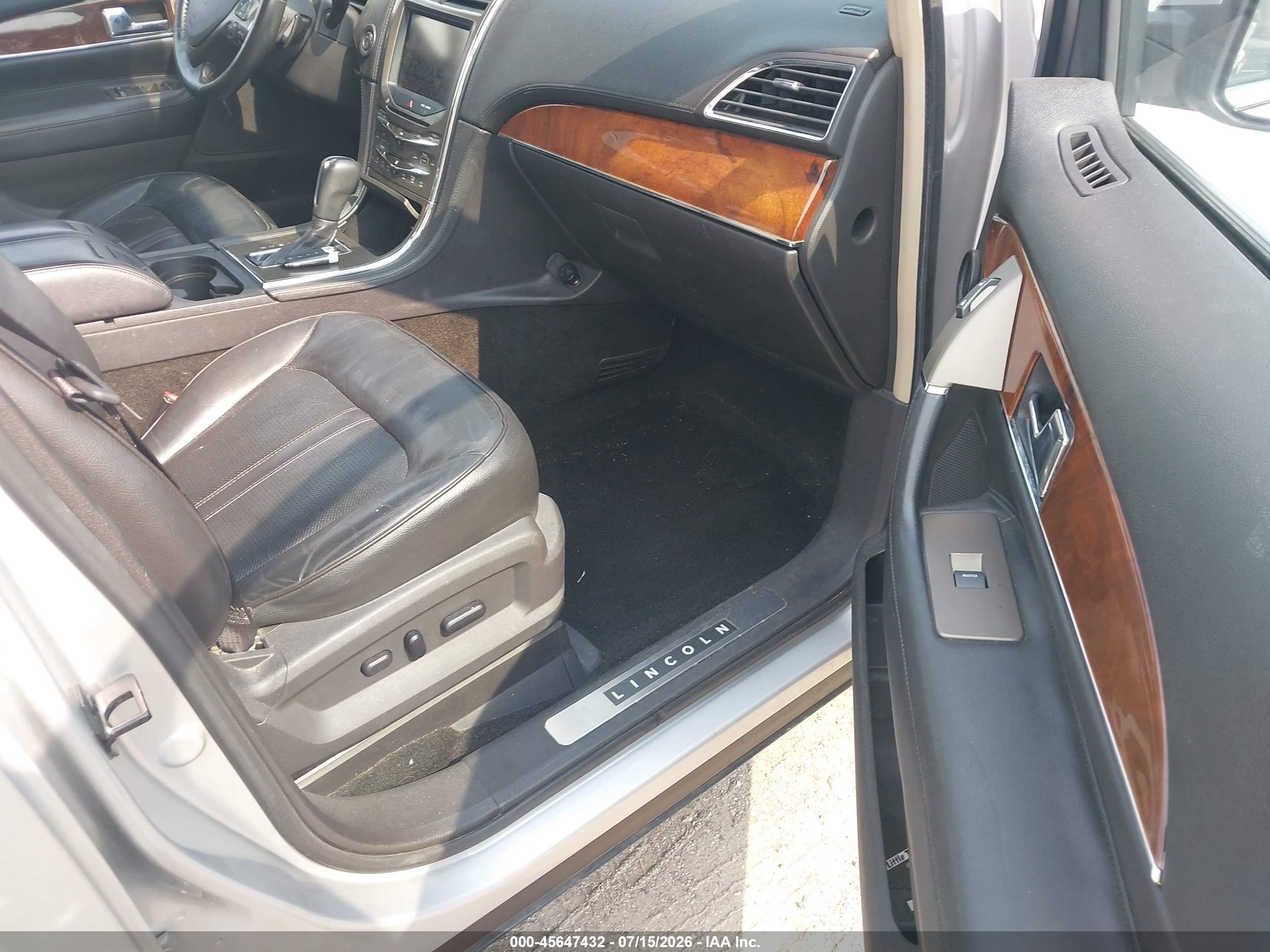 2013 Lincoln Mkx   Silver vin: 2LMDJ8JK4DBL06863
