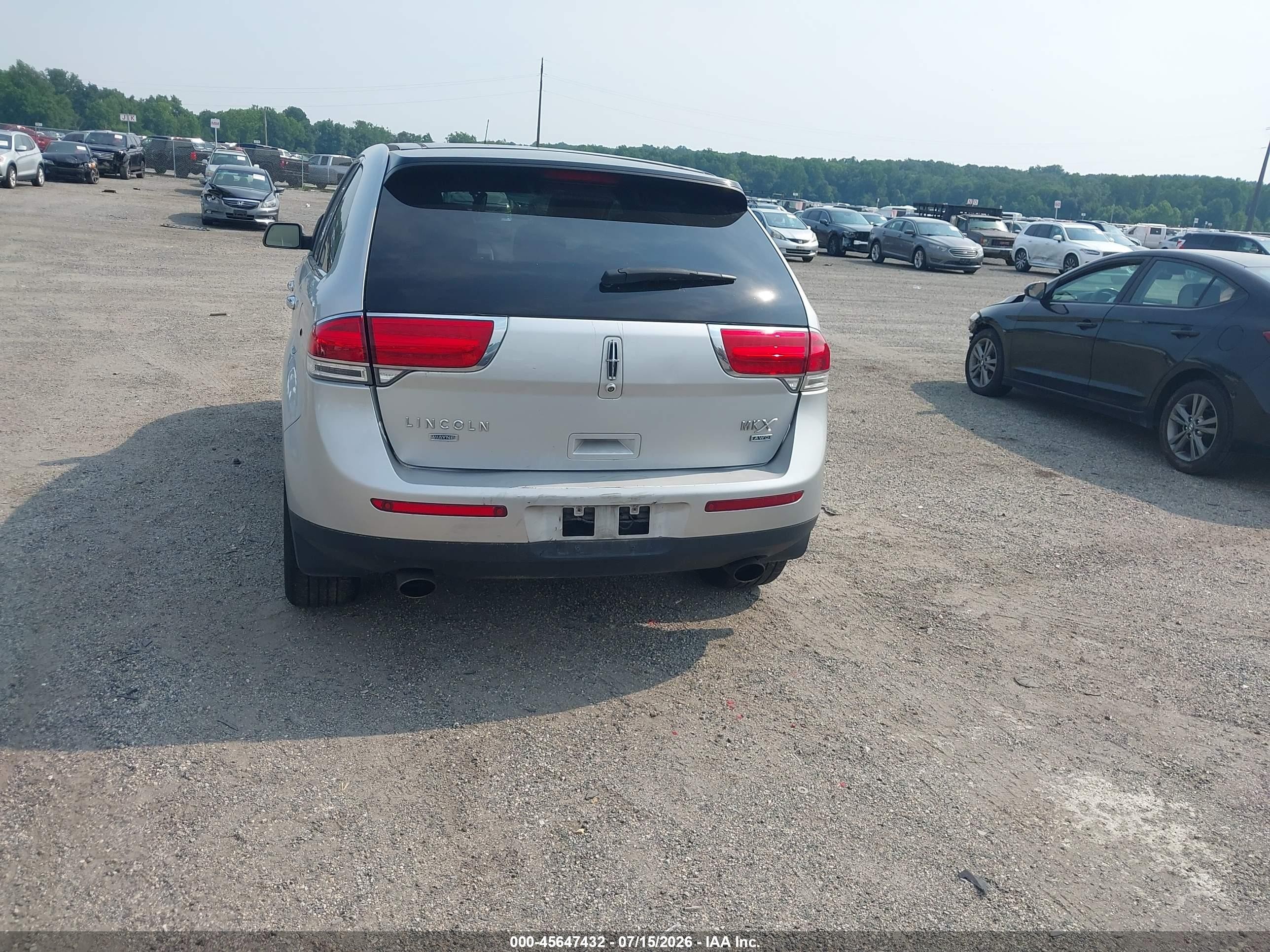 2013 Lincoln Mkx   Silver vin: 2LMDJ8JK4DBL06863