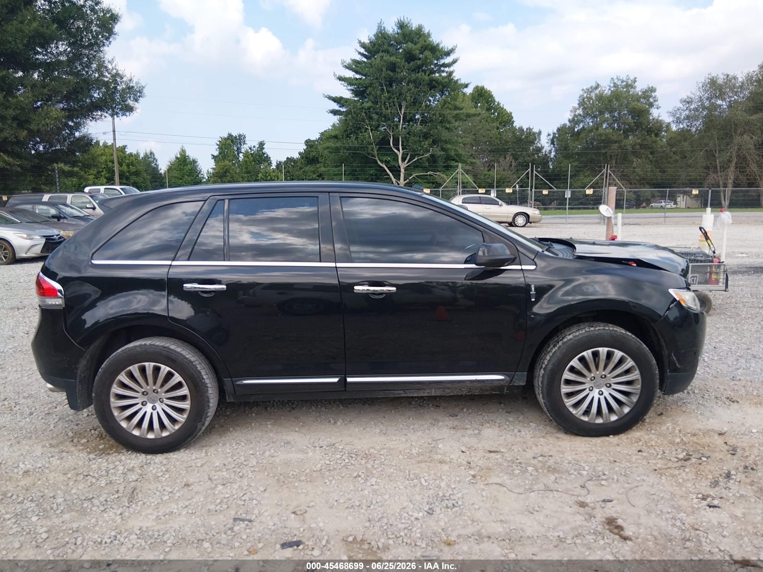2013 Lincoln Mkx   Black vin: 2LMDJ8JK4DBL19404