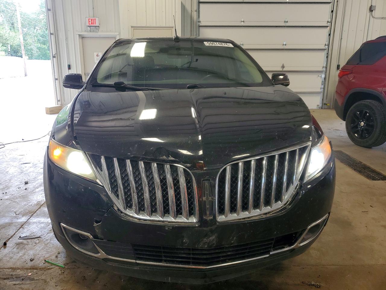 2014 Lincoln Mkx Black vin: 2LMDJ8JK4EBL08615