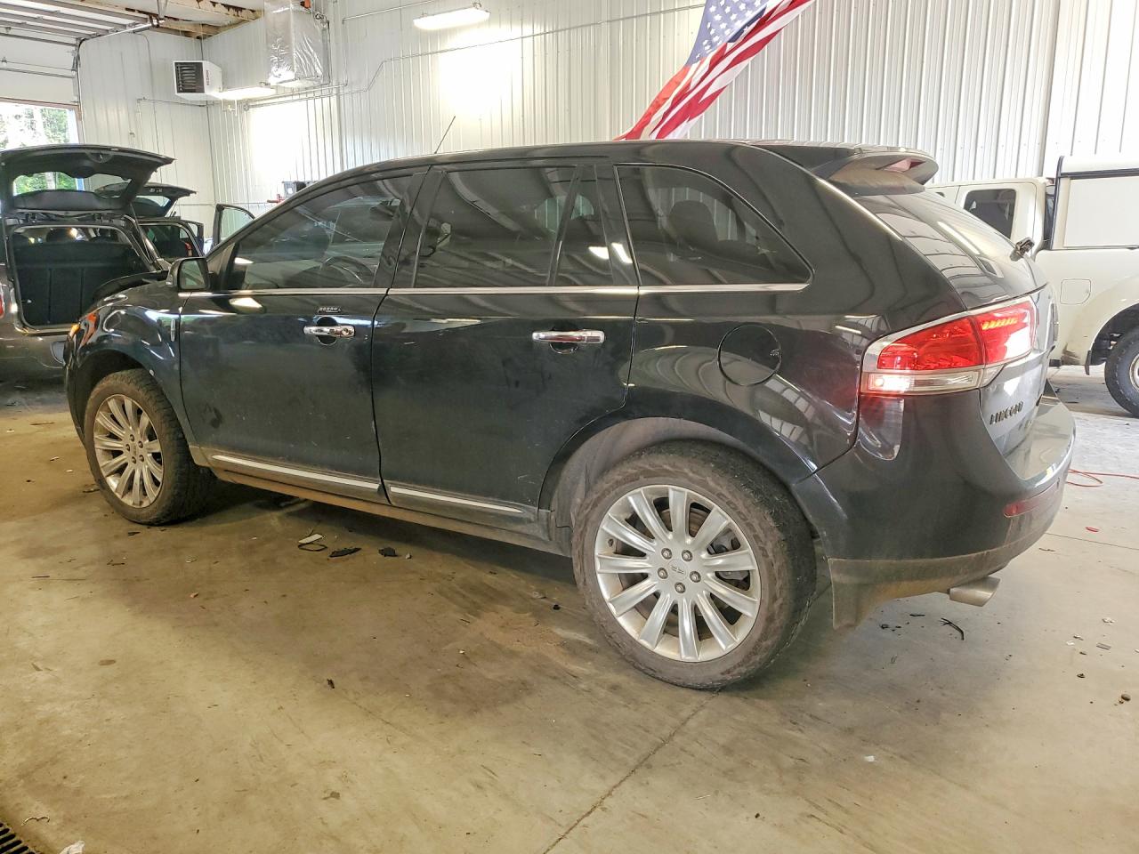 2014 Lincoln Mkx Black vin: 2LMDJ8JK4EBL08615
