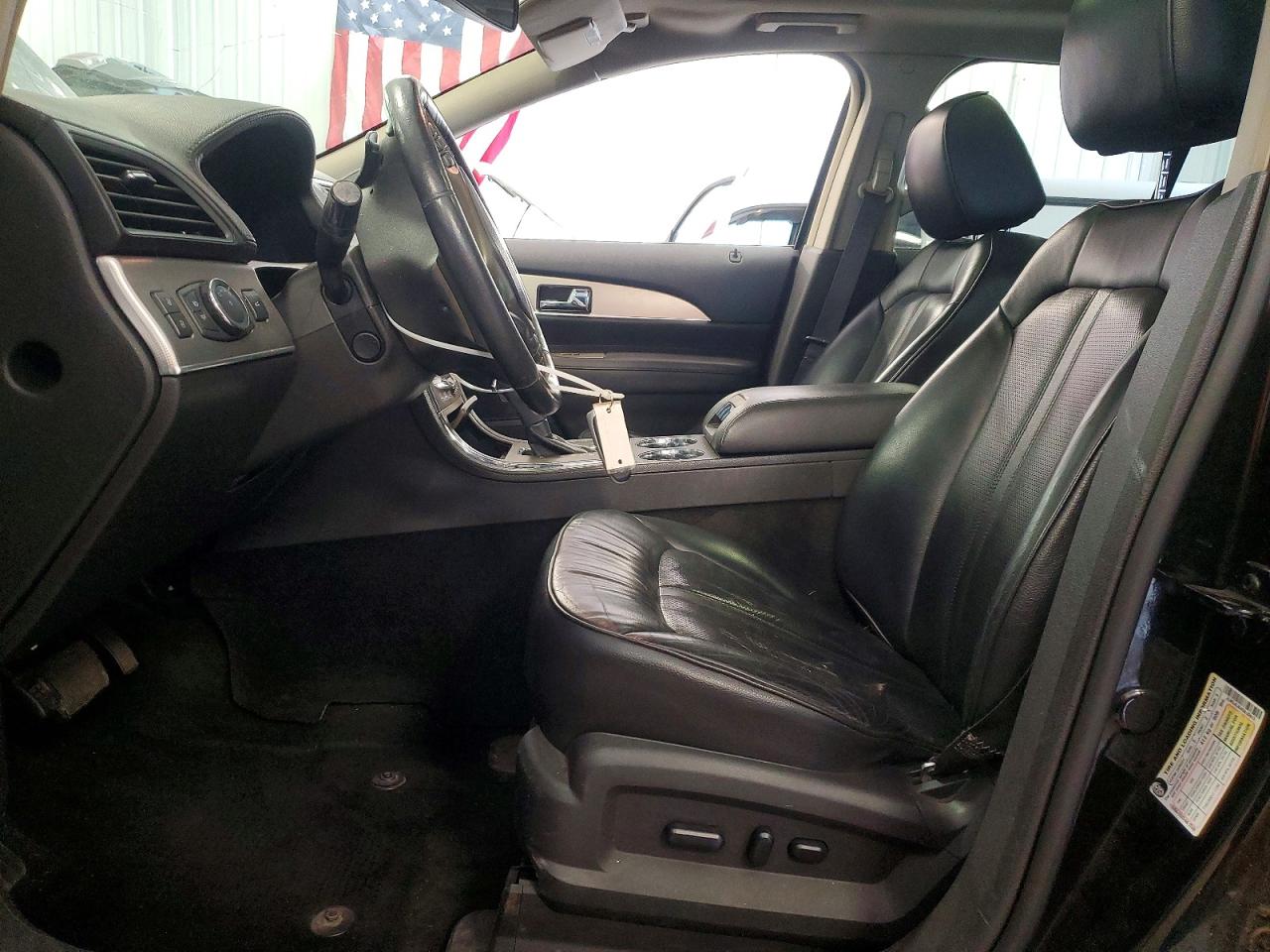 2014 Lincoln Mkx Black vin: 2LMDJ8JK4EBL08615