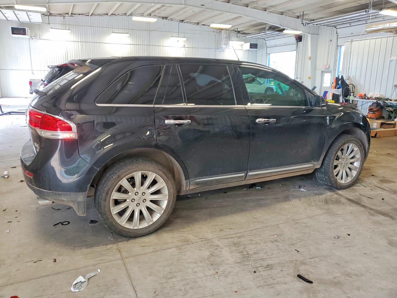 2014 Lincoln Mkx Black vin: 2LMDJ8JK4EBL08615