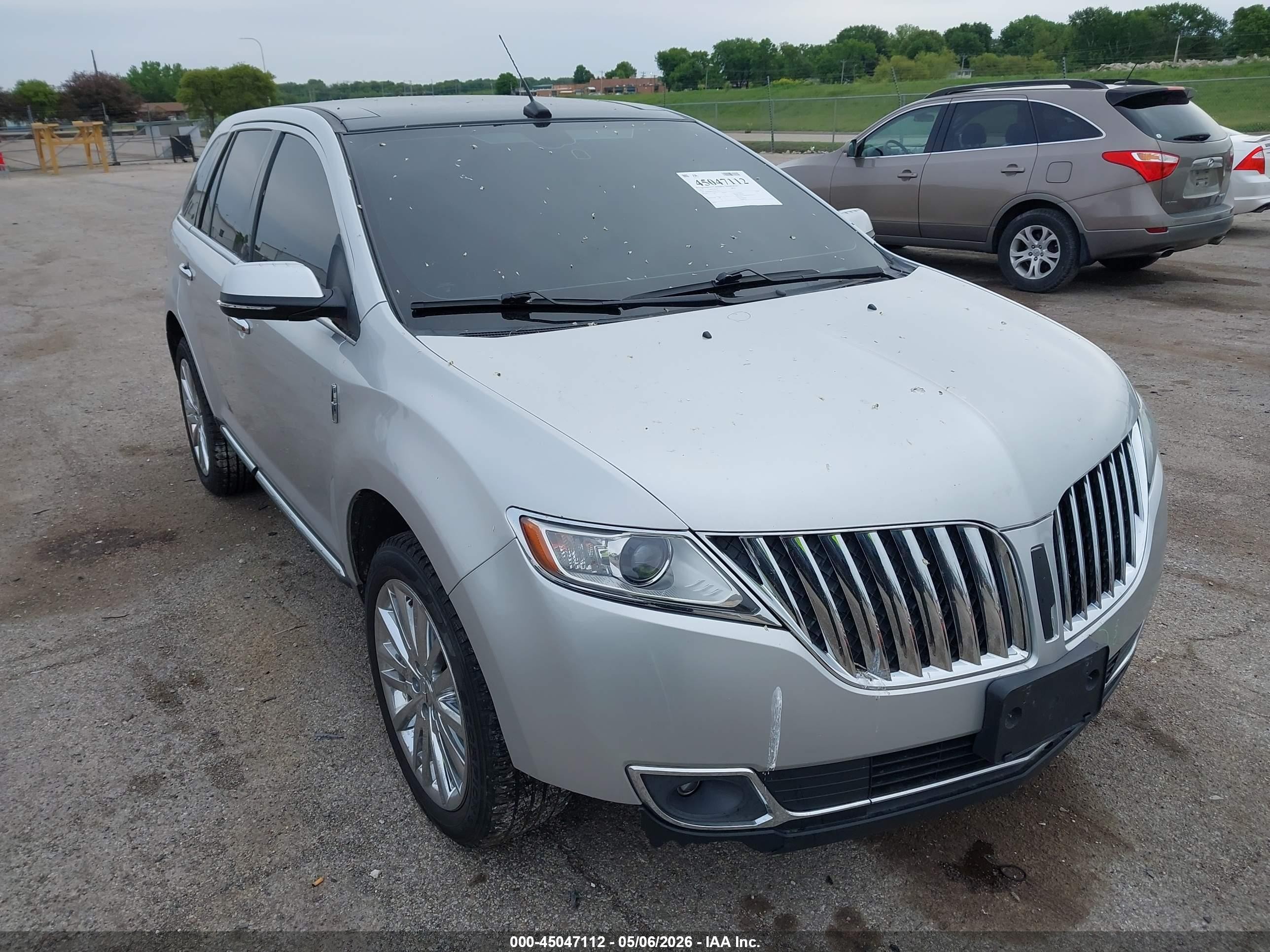 2015 Lincoln Mkx   Silver vin: 2LMDJ8JK4FBL27022