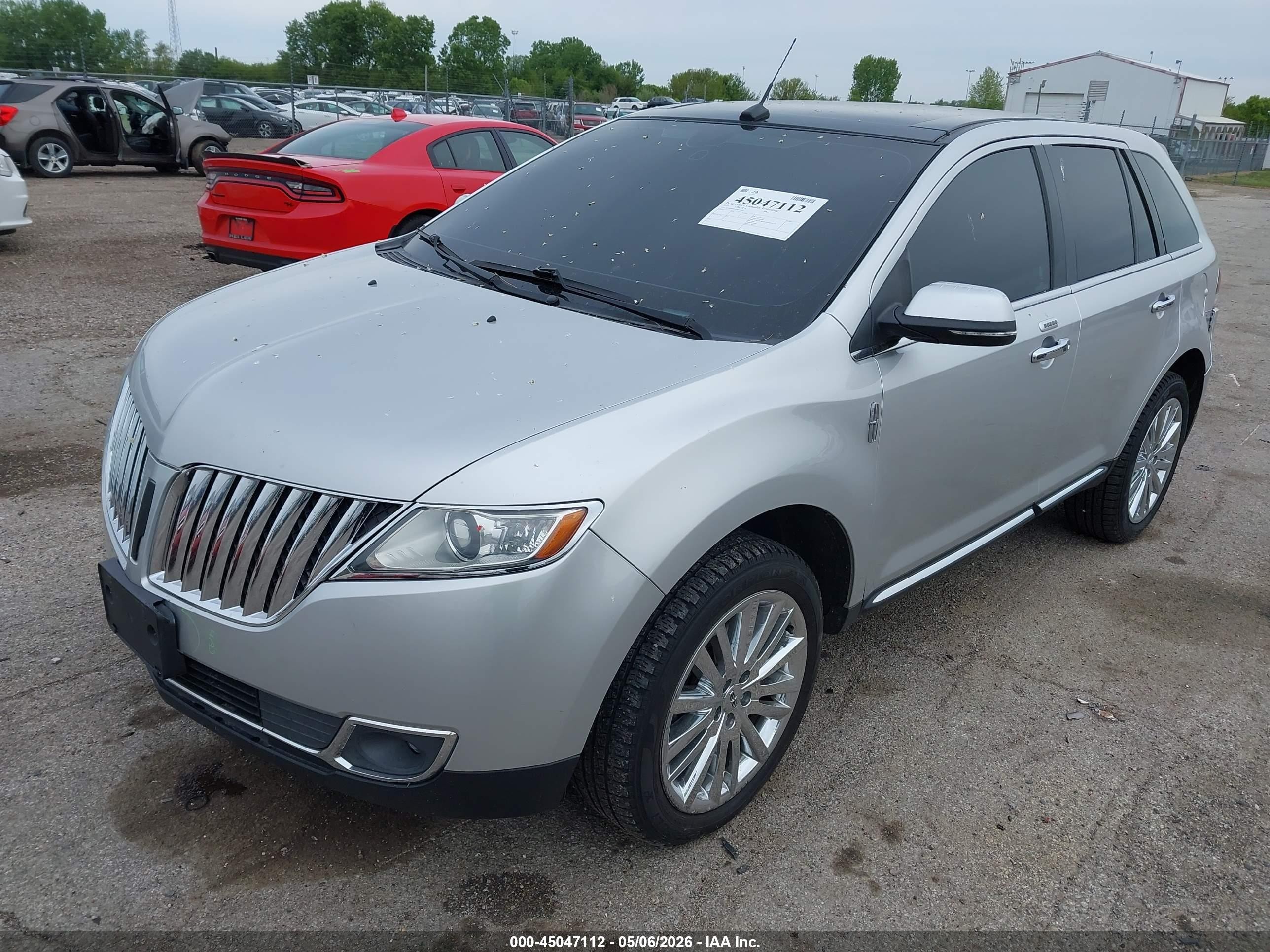 2015 Lincoln Mkx   Silver vin: 2LMDJ8JK4FBL27022