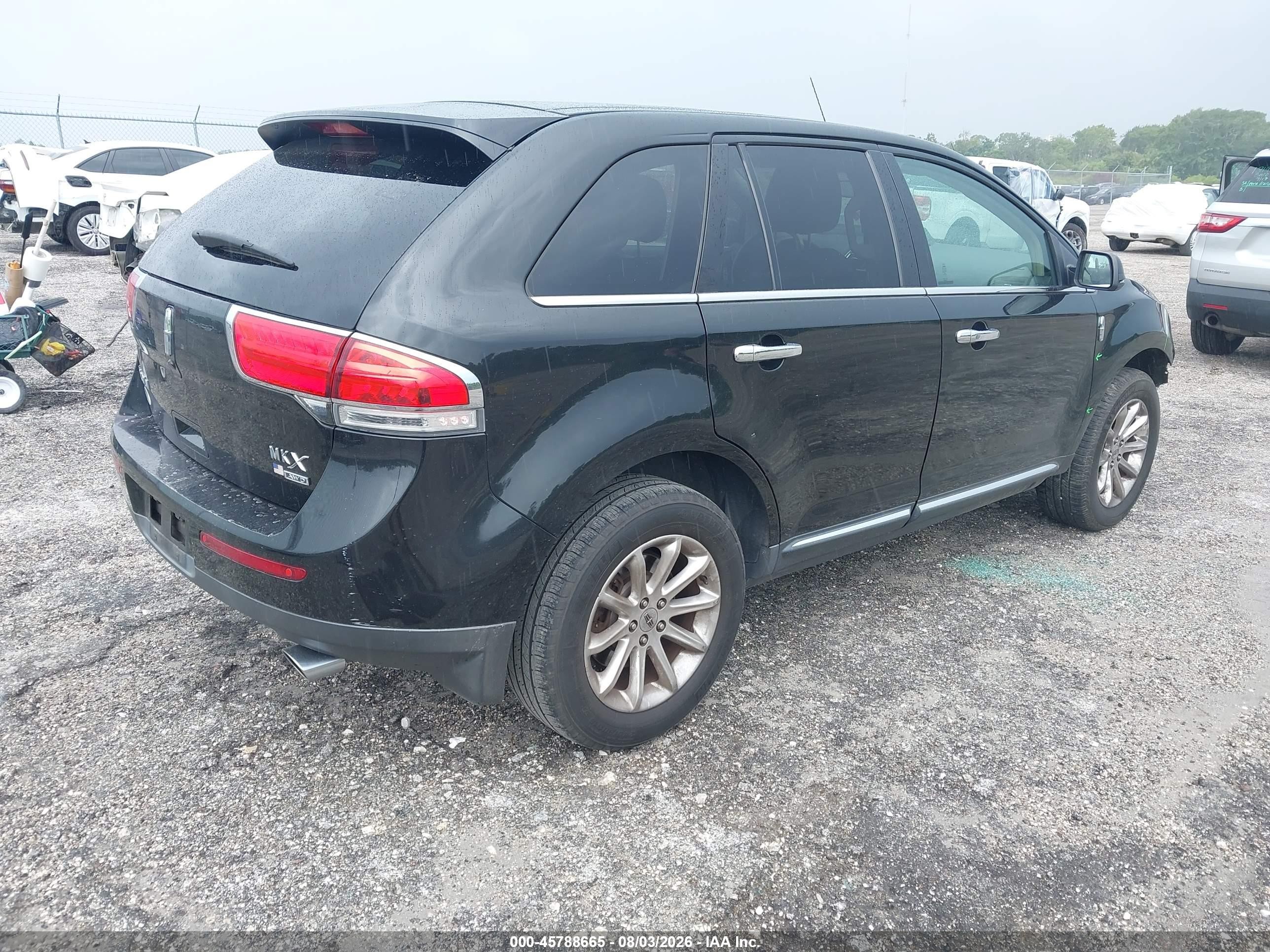 2015 Lincoln Mkx   Black vin: 2LMDJ8JK4FBL29899