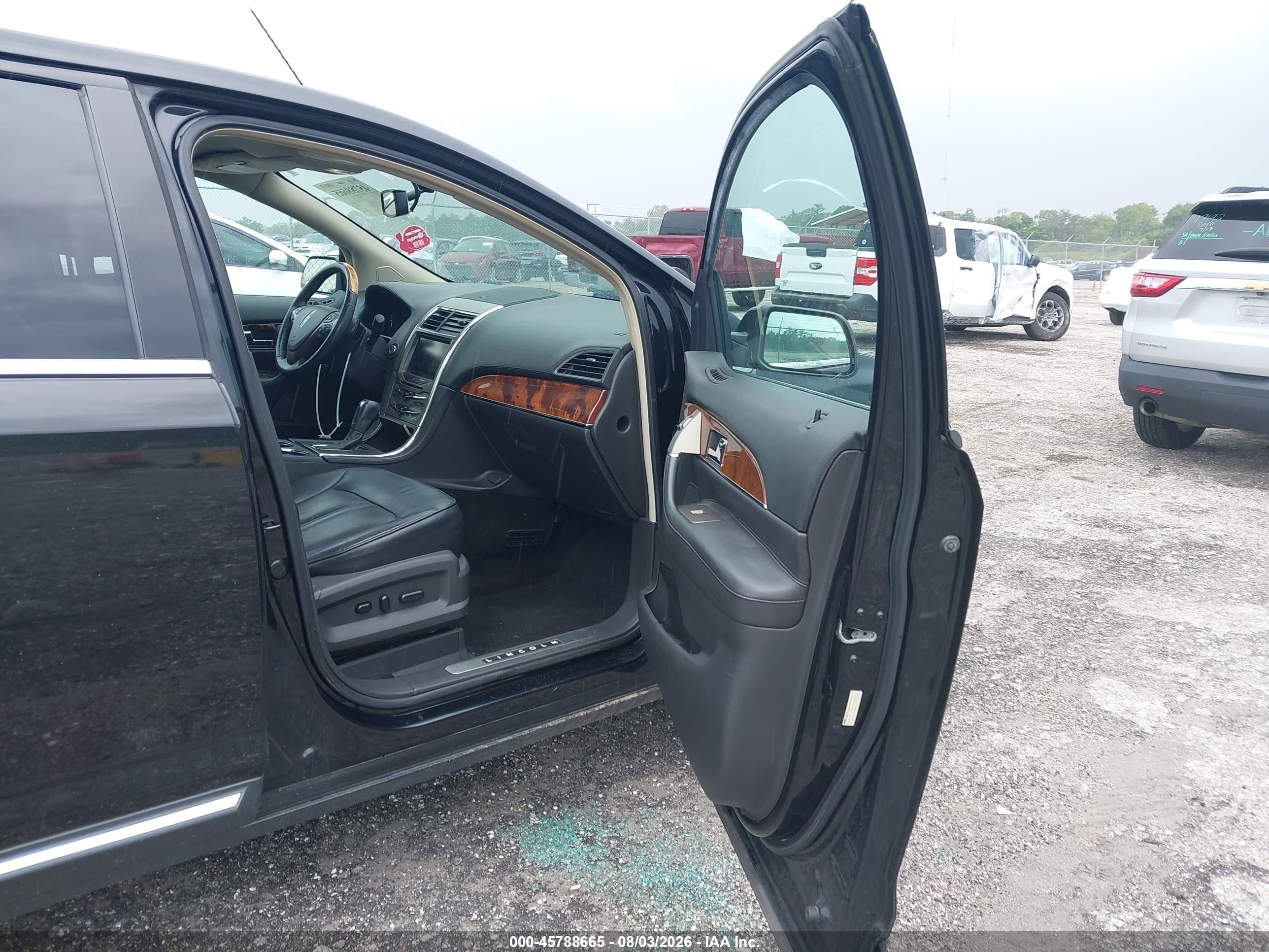 2015 Lincoln Mkx   Black vin: 2LMDJ8JK4FBL29899