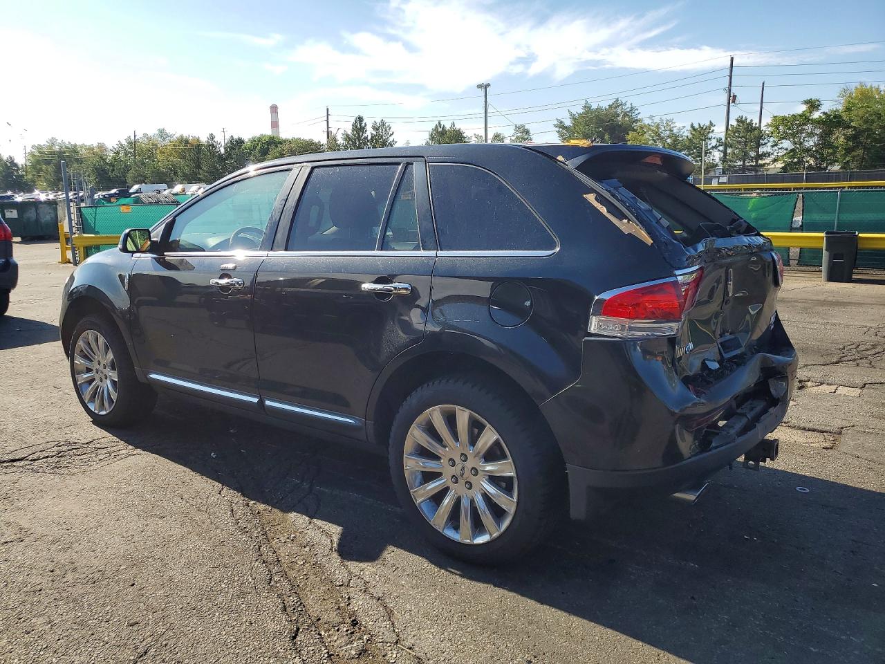 2015 Lincoln Mkx Black vin: 2LMDJ8JK4FBL31734