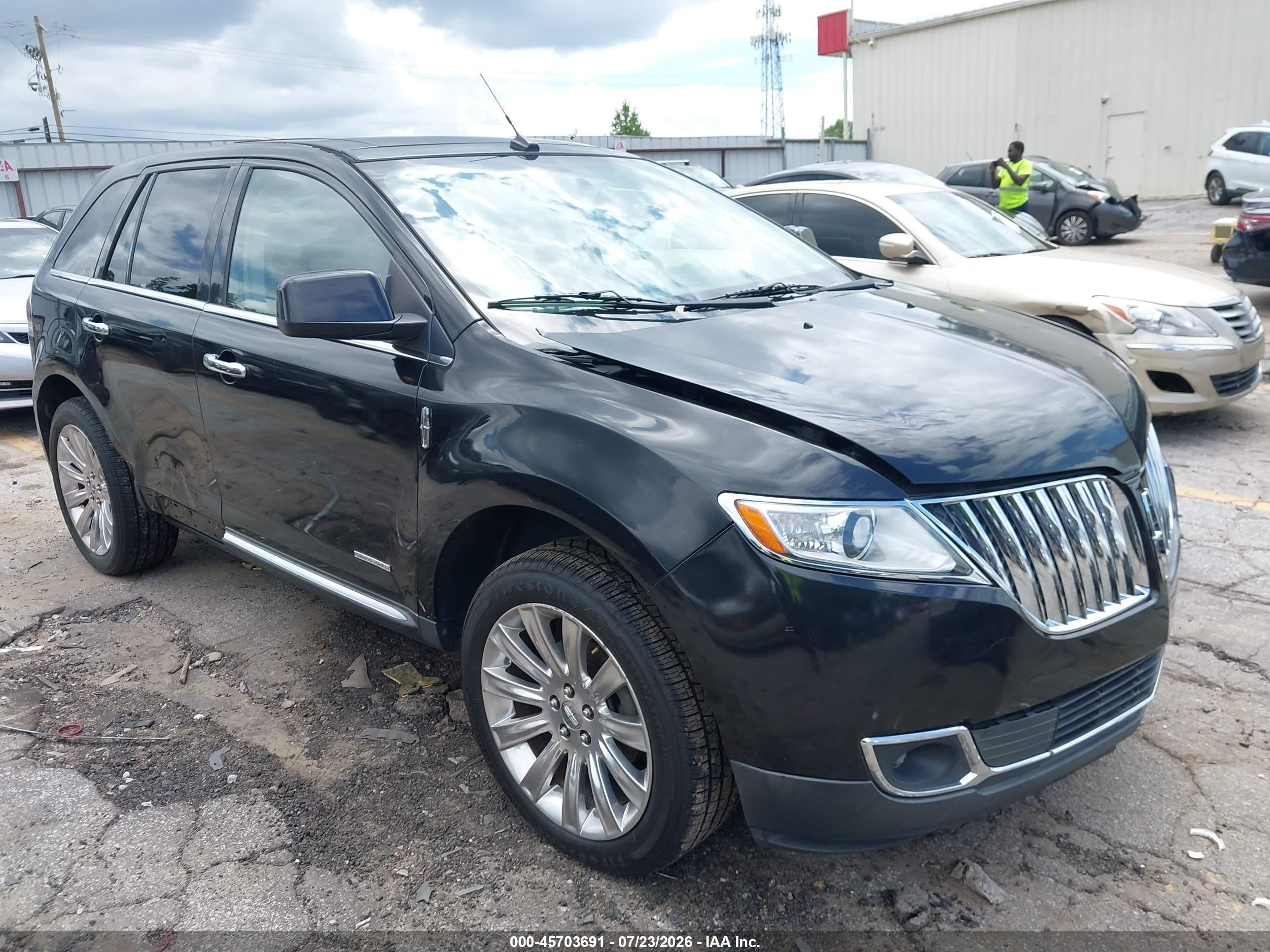 2011 Lincoln Mkx   Black vin: 2LMDJ8JK5BBJ00531