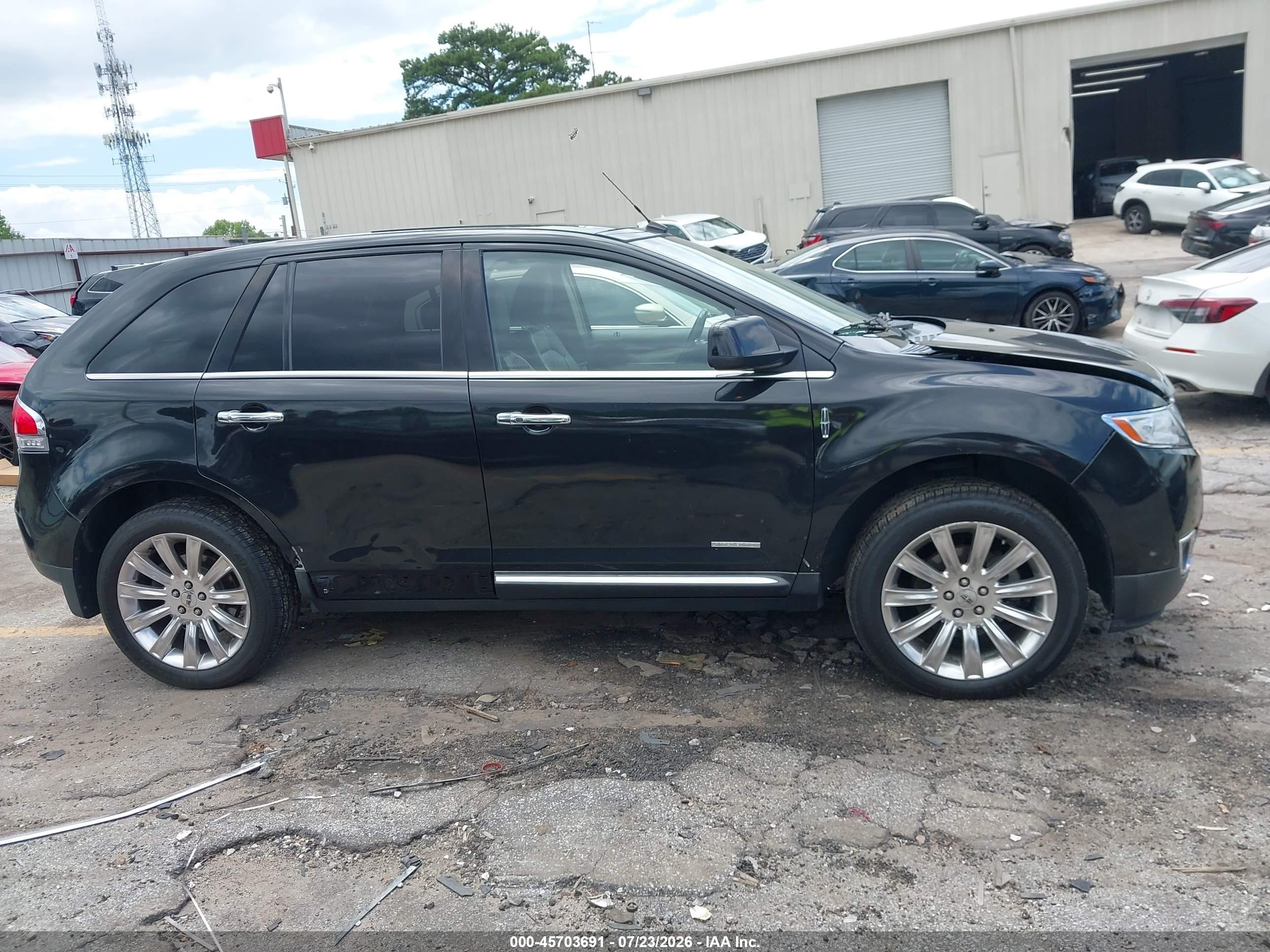 2011 Lincoln Mkx   Black vin: 2LMDJ8JK5BBJ00531