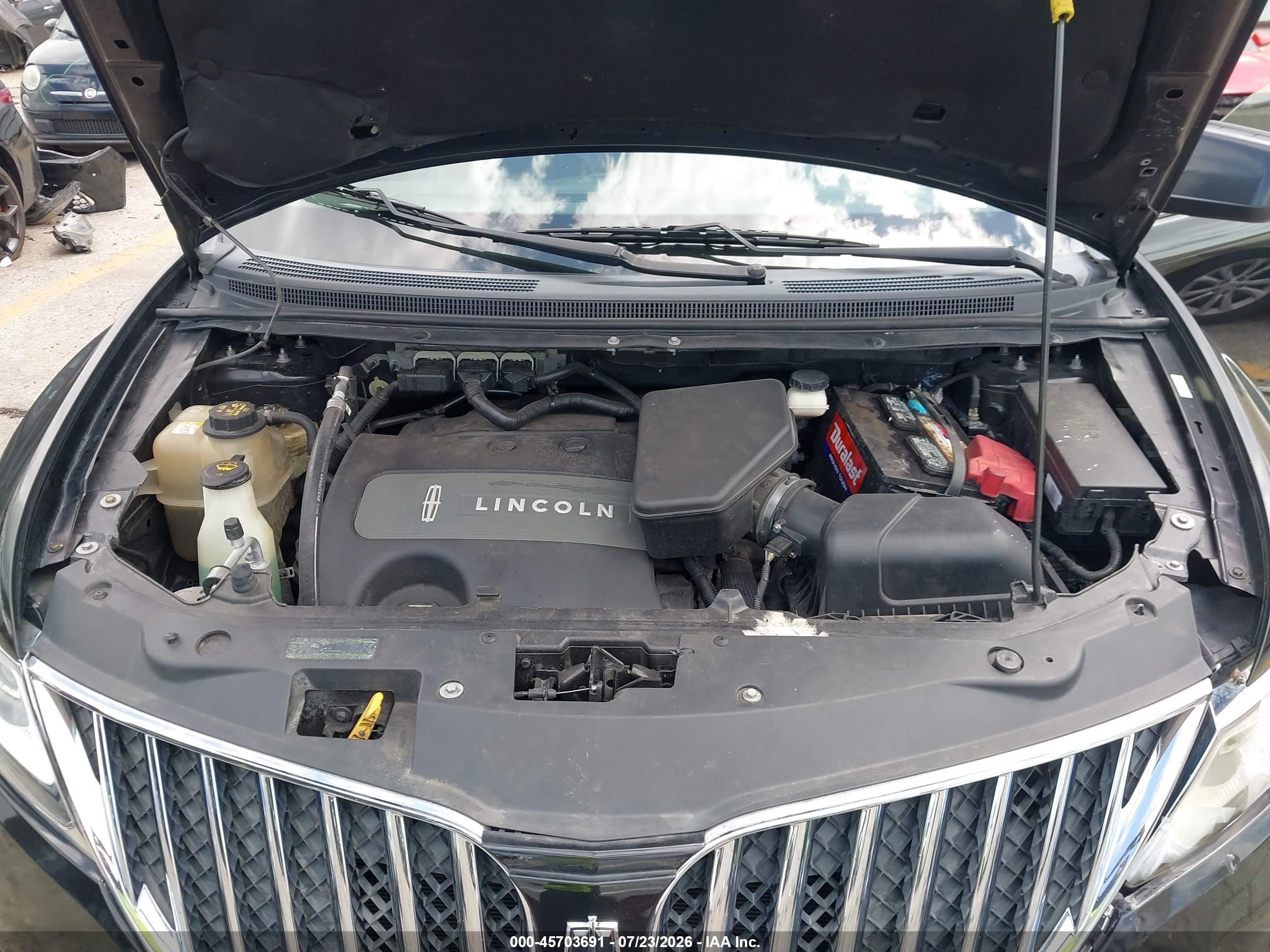 2011 Lincoln Mkx   Black vin: 2LMDJ8JK5BBJ00531