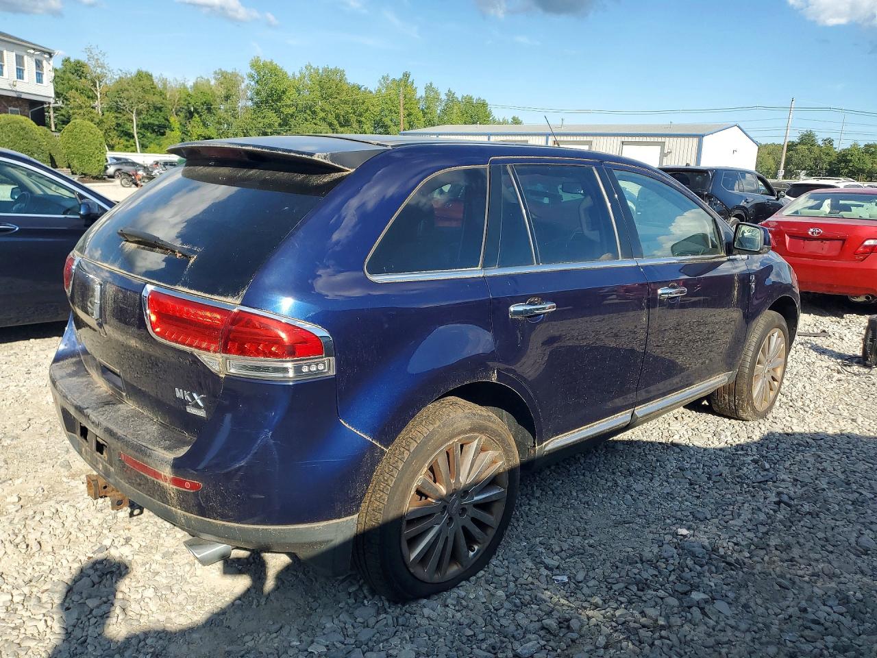 2011 Lincoln Mkx Blue vin: 2LMDJ8JK5BBJ04272