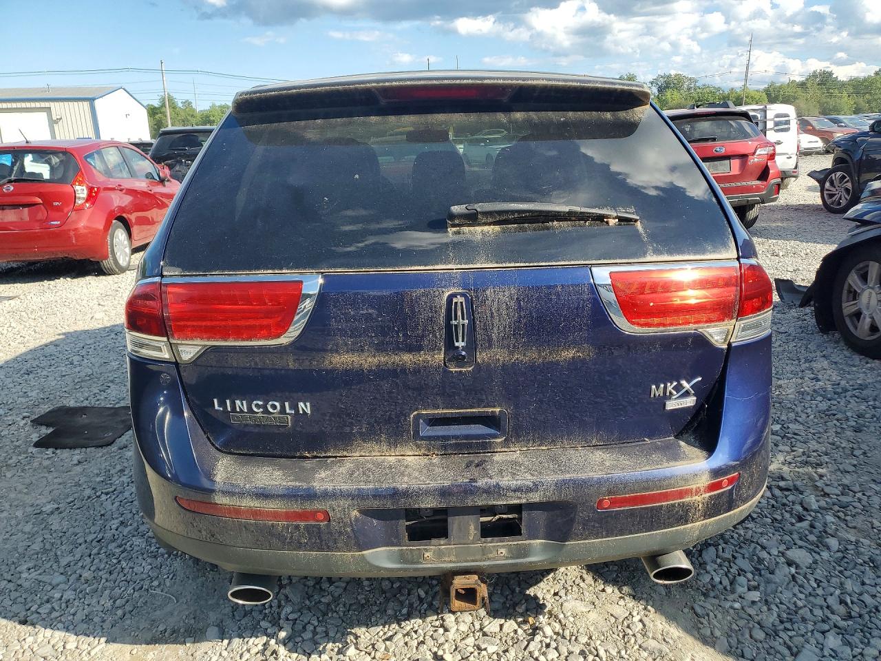 2011 Lincoln Mkx Blue vin: 2LMDJ8JK5BBJ04272