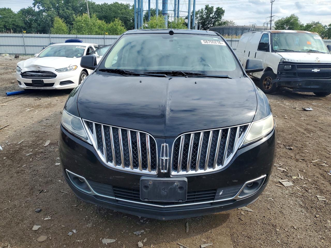 2011 Lincoln Mkx Black vin: 2LMDJ8JK5BBJ06037