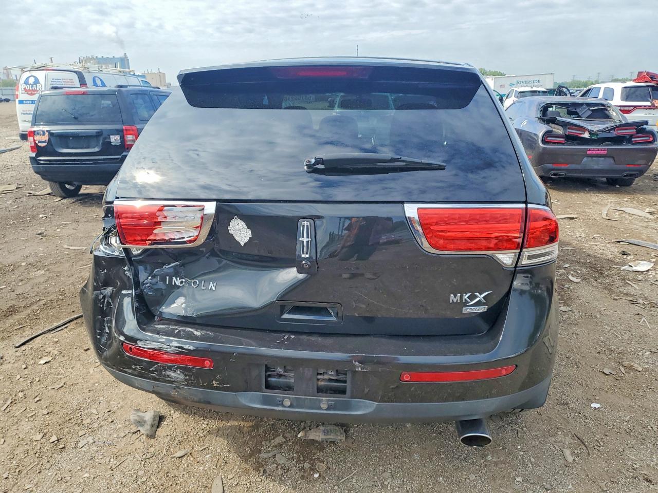 2011 Lincoln Mkx Black vin: 2LMDJ8JK5BBJ06037