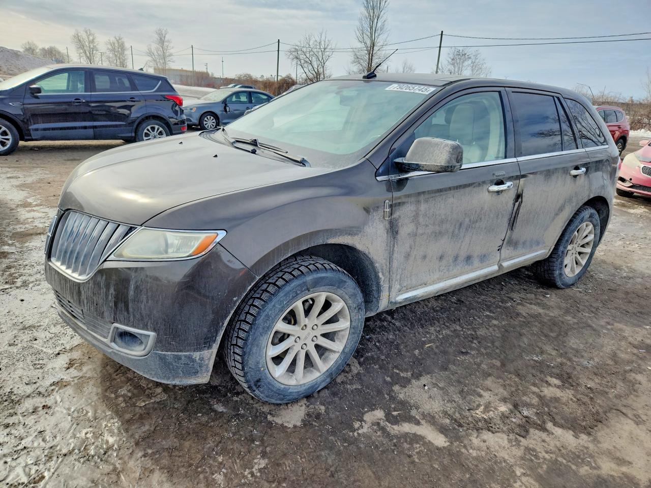 2011 Lincoln Mkx Black vin: 2LMDJ8JK5BBJ09620
