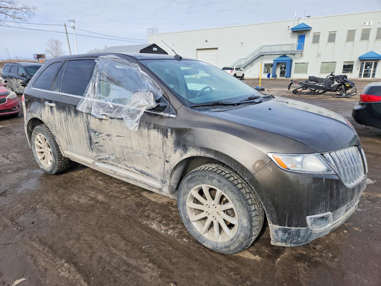 2011 Lincoln Mkx Black vin: 2LMDJ8JK5BBJ09620