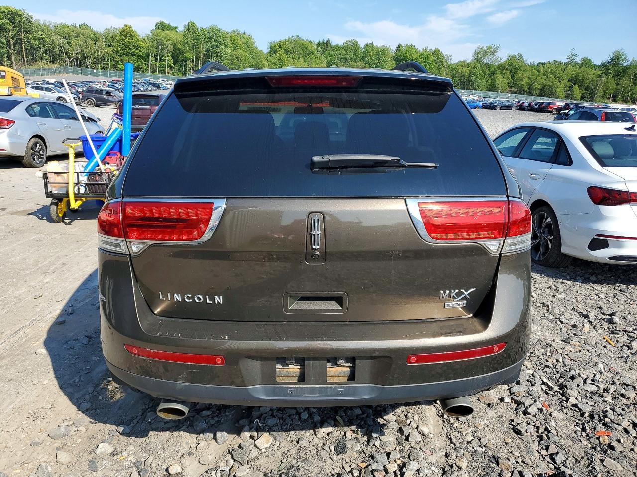 2011 Lincoln Mkx Brown vin: 2LMDJ8JK5BBJ21539