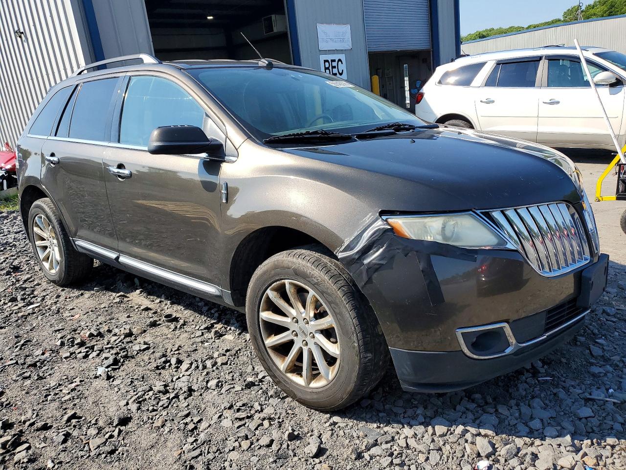 2011 Lincoln Mkx Brown vin: 2LMDJ8JK5BBJ21539