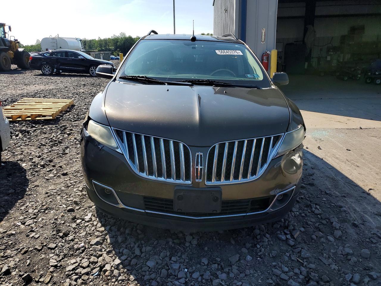 2011 Lincoln Mkx Brown vin: 2LMDJ8JK5BBJ21539