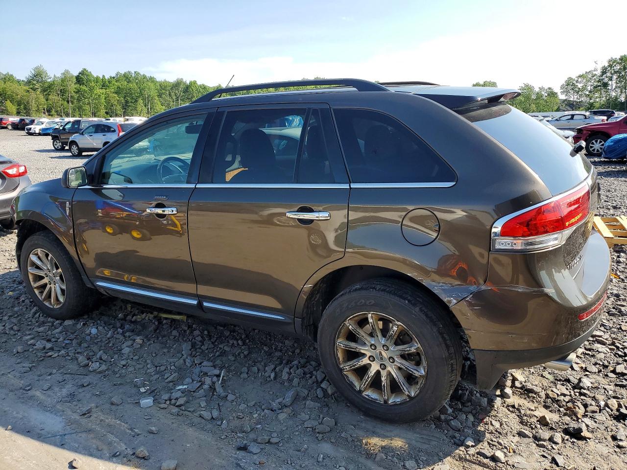 2011 Lincoln Mkx Brown vin: 2LMDJ8JK5BBJ21539