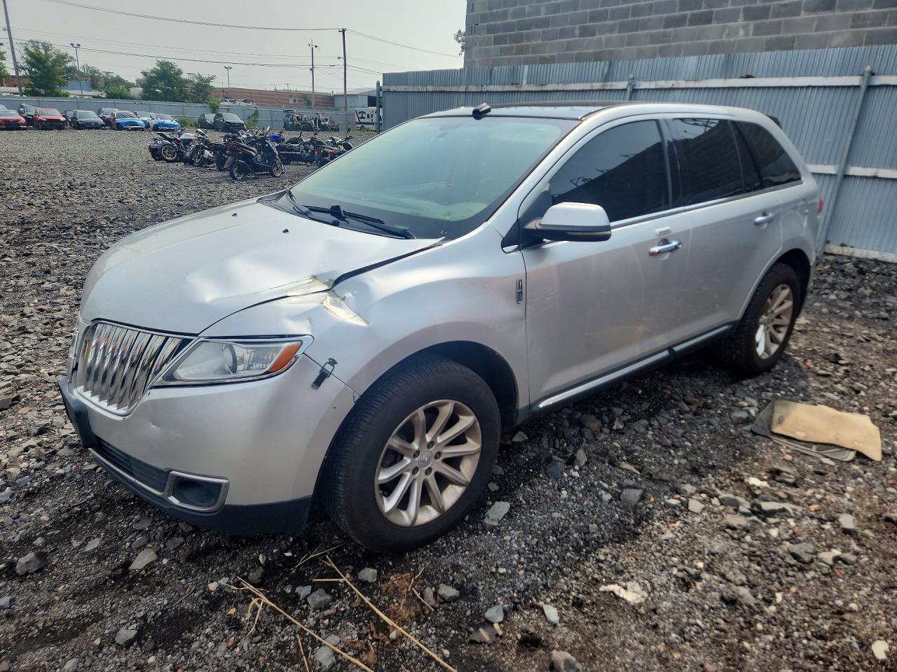 2012 Lincoln Mkx Gray vin: 2LMDJ8JK5CBL07714
