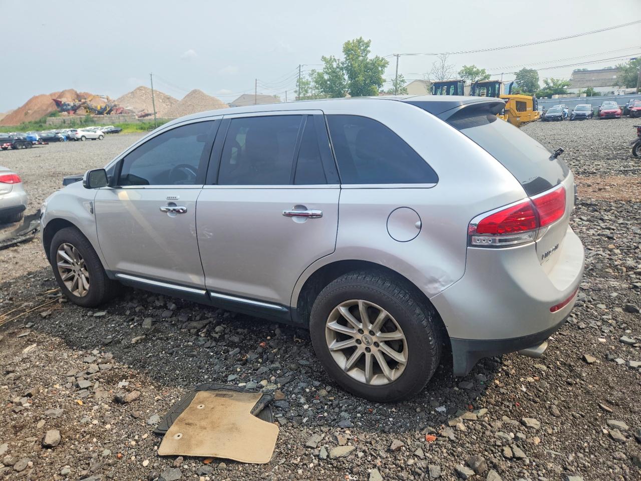 2012 Lincoln Mkx Gray vin: 2LMDJ8JK5CBL07714