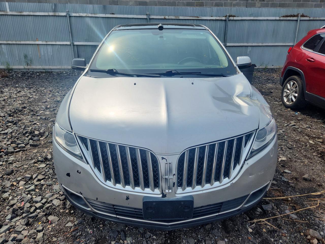2012 Lincoln Mkx Gray vin: 2LMDJ8JK5CBL07714