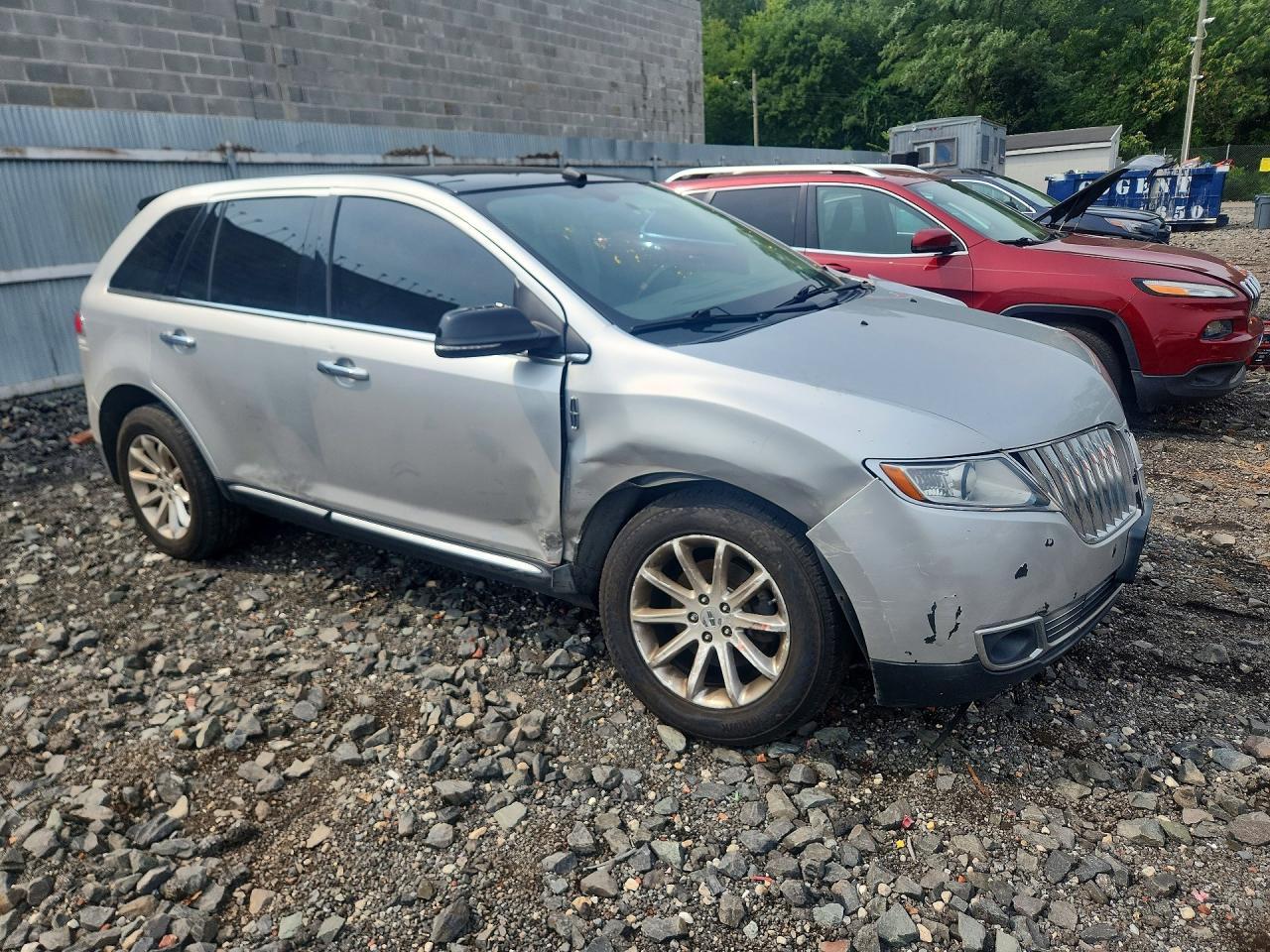 2012 Lincoln Mkx Gray vin: 2LMDJ8JK5CBL07714