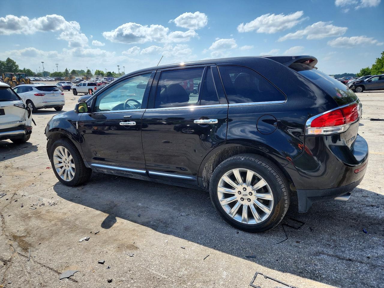 2012 Lincoln Mkx Black vin: 2LMDJ8JK5CBL12220