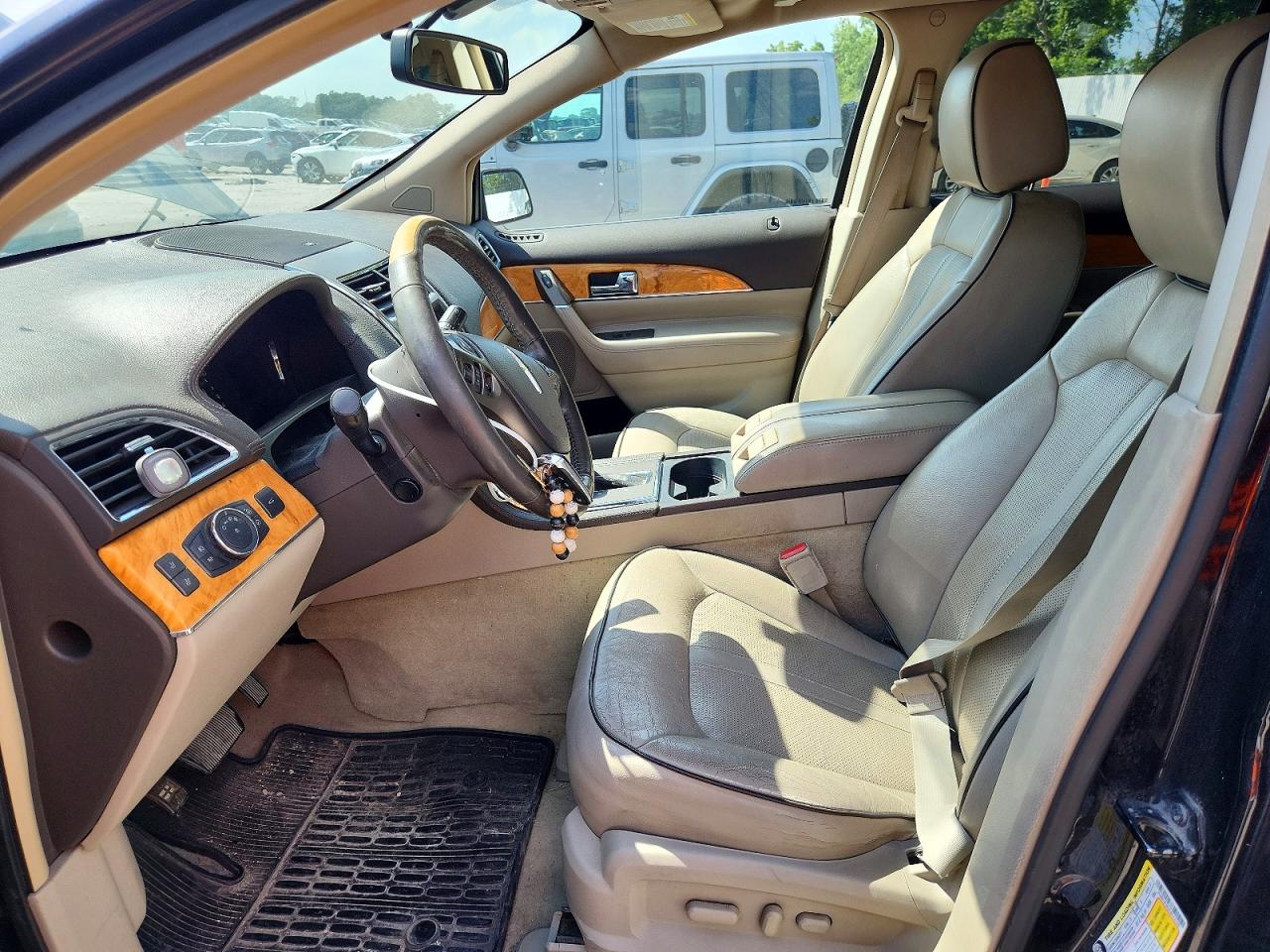 2012 Lincoln Mkx Black vin: 2LMDJ8JK5CBL12220