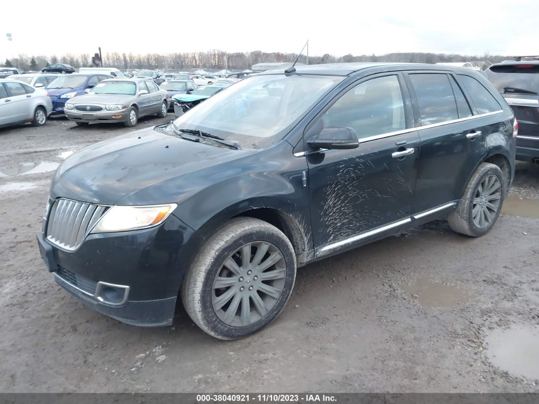 2012 Lincoln Mkx   Black vin: 2LMDJ8JK5CBL13478