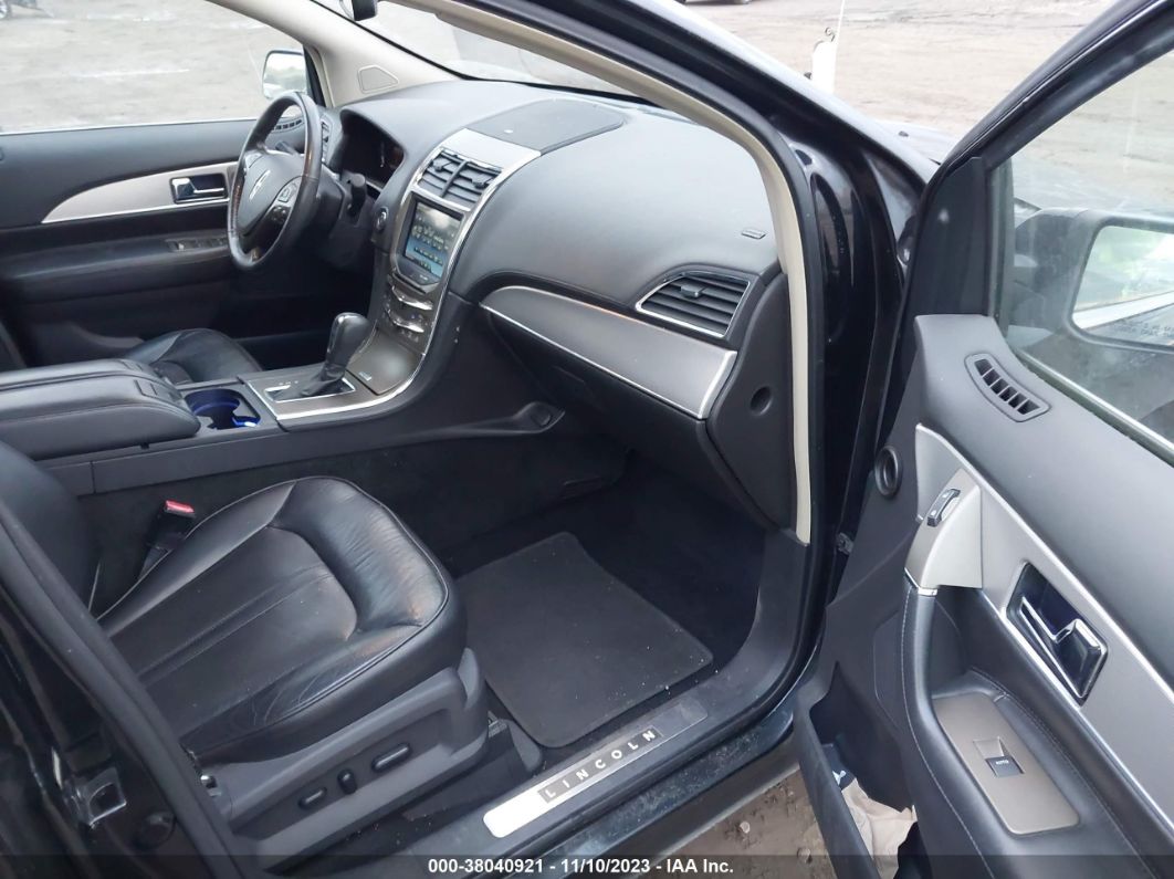 2012 Lincoln Mkx   Black vin: 2LMDJ8JK5CBL13478