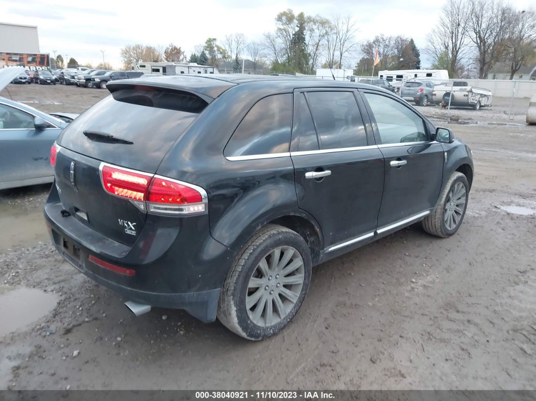 2012 Lincoln Mkx   Black vin: 2LMDJ8JK5CBL13478