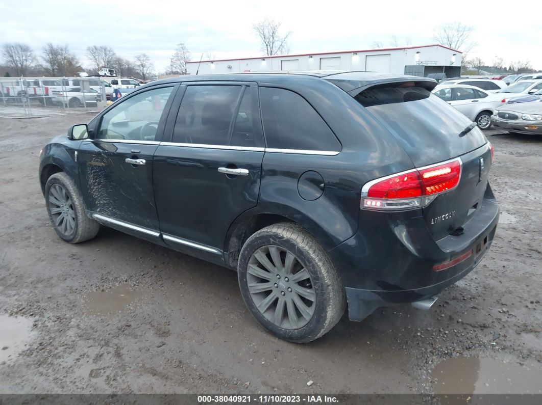 2012 Lincoln Mkx   Black vin: 2LMDJ8JK5CBL13478