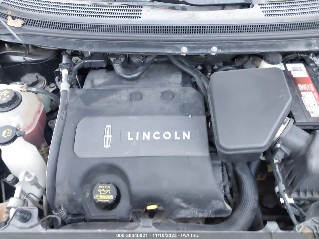 2012 Lincoln Mkx   Black vin: 2LMDJ8JK5CBL13478