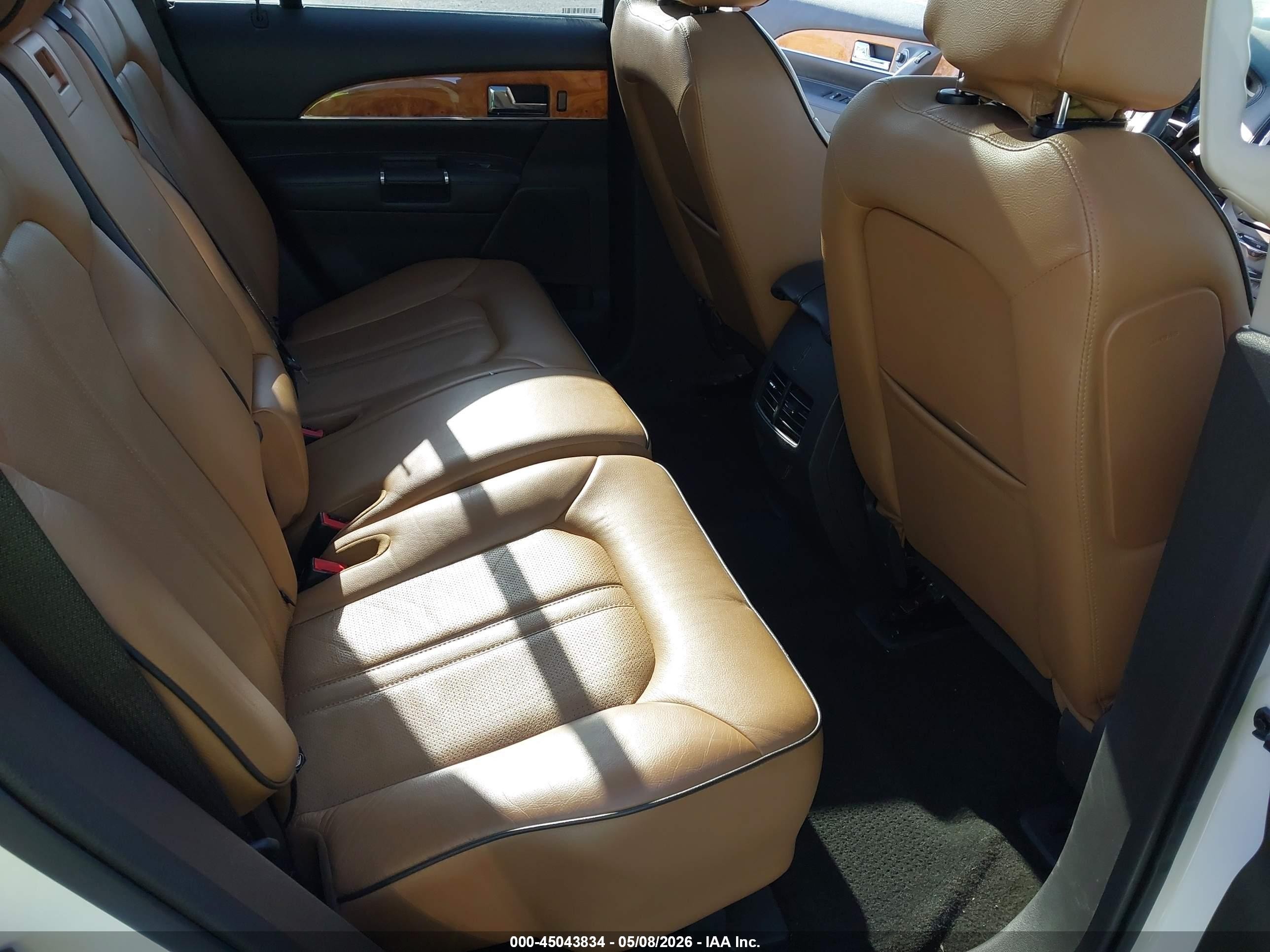 2012 Lincoln Mkx   White vin: 2LMDJ8JK5CBL17773