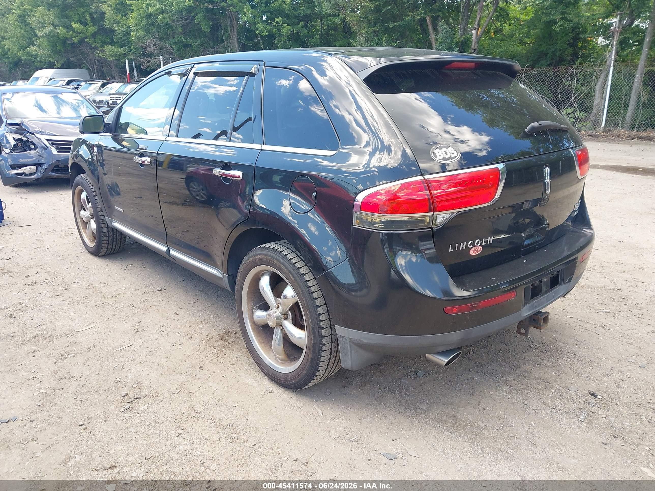 2013 Lincoln Mkx   Black vin: 2LMDJ8JK5DBL01171